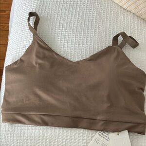 Mocha Bralette Top